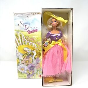 Spring Blossom Barbie Doll Avon Exclusive First In Series 1995 Mattel 15201‎